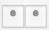 AQUASANITA Magna 860.2E Alba - Granite Sink