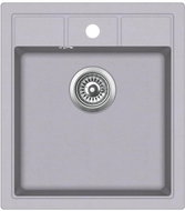 AQUASANITA Nova 460E Alumetallic - Granite Sink