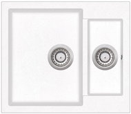 Aquasanita Tesa 580.1E Alba - Granite Sink