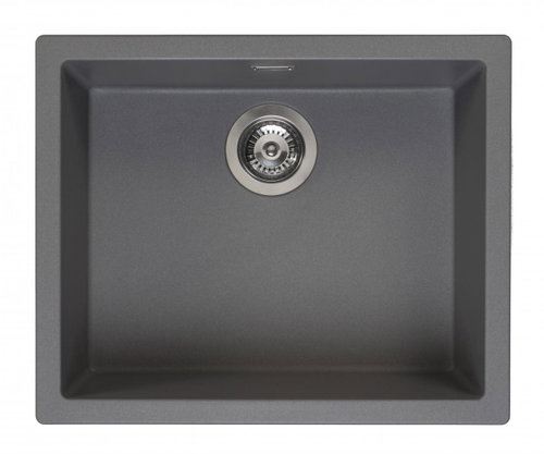 REGINOX Amsterdam 560 Grey metallic (silvery) - Granite Sink - Main image
