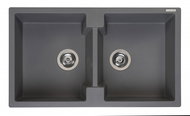 REGINOX Amsterdam 860.2 Grey metallic (silvery) - Granite Sink