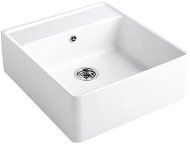 VILLEROY & BOCH Single 595 White ceramic - Ceramic Sink
