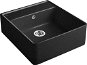 VILLEROY & BOCH Single 595 Glossy black / Chromite glossy - Ceramic Sink
