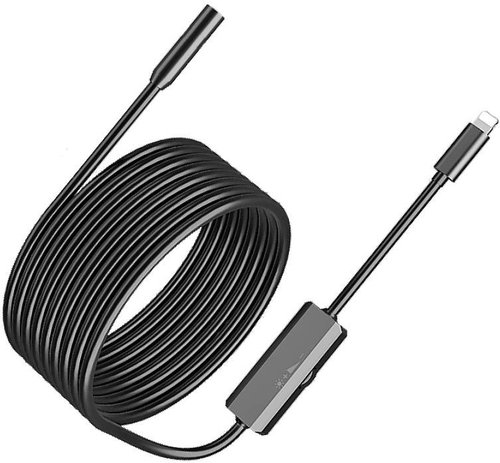 W-star WSE8×5HL probe 8 mm 5 m HD soft lightning cable - Inspection Camera - Main image