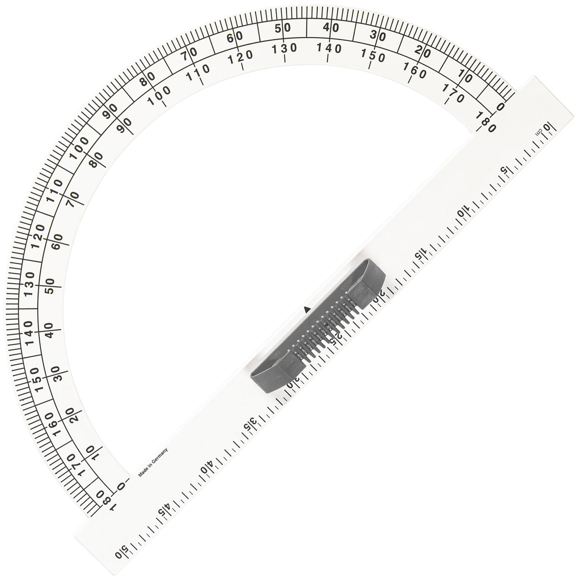 WISSNER mágneses, táblára, 180°, 50 cm, fehér