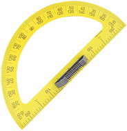 WISSNER sheet 180° 50 cm, yellow - Protractor