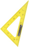 WISSNER table triangle 60°, 60 cm, yellow - Ruler