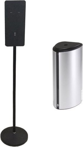 DONNER MOUNT without Drip Black + DONNER DROP (Foam) Silver - Disinfection Stand - Main image