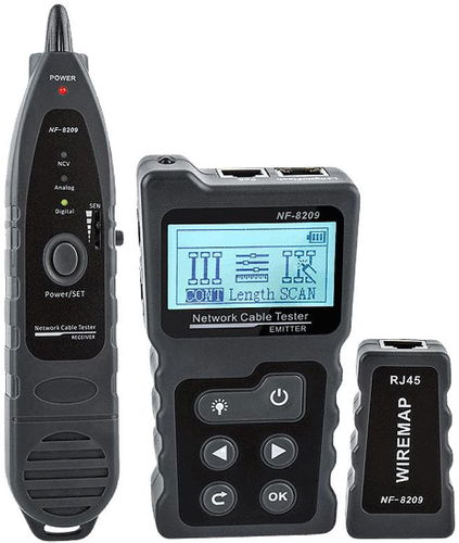 W-STAR WSNF8209 Tester kabelu RJ45 - Tester kabelů - Hlavní obrázek