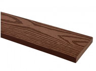 Covernit WPC fence 800 mm, straight head, oak brown - WPC Picket
