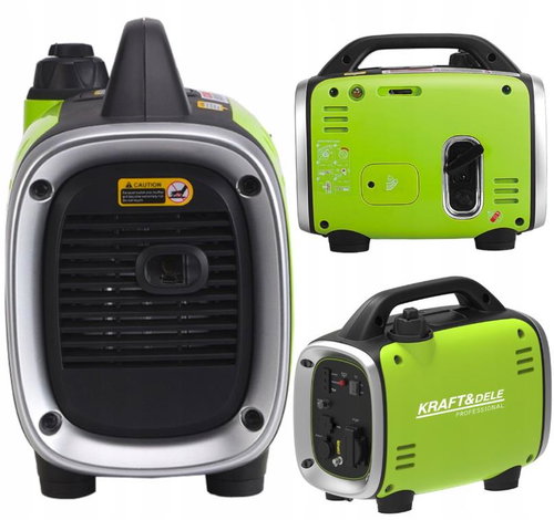 Kraft&Dele Inverter Power Generator 5V/12V/230V 1300 W - Generator - Main image