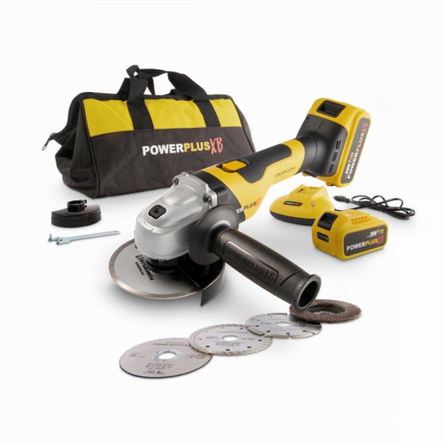 POWERPLUS Angle Grinder AKU POWXB20030 (2x4 Ah) - Angle Grinder  - Main image