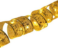 EURO Svítící vánoční stuha Shinestrap 5 m studená bílá - Ribbon