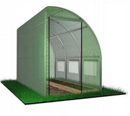 VESPAGARDEN Fóliovník ke stěně, dva vchody, 300 x 150 x 200cm - Greenhouse Films