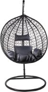 Aga Závěsné křeslo Orta MR4200B-DG, černé/tmavě šedé - Hanging Chair