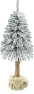 Aga Vánoční stromeček 150 cm, s kmenem, zasněžený - Vánoční stromek