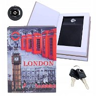 HurtDex Bezpečnostný trezor na kľúč v knižke Londýn Big Ben - Bezpečnostná schránka