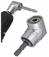 Verk Rohový nástavec na vrtačku  stříbrný - Bit Attachment