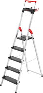 HAILO L100 Topline Stairs with storage platform, 3 rungs - Stepladder