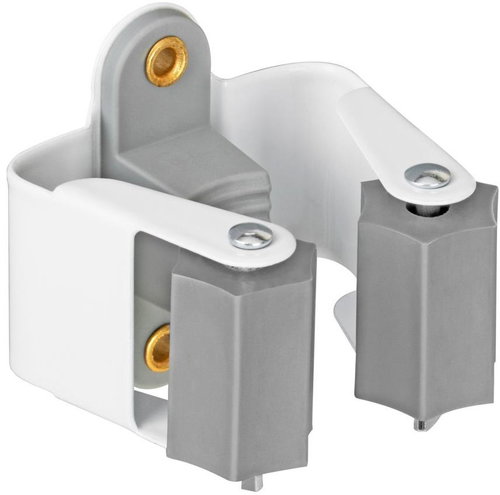 WALTECO Handle Holder, white/grey, 10 pcs - Wall Mount - Main image