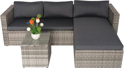 Aga Rattan sofa set MR4423 - Garden Furniture - Main image