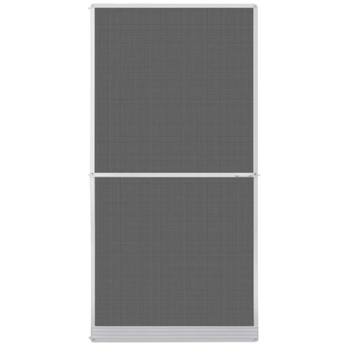 Shumee Dveřní síť proti hmyzu s panty, bílý rám, 120 × 240 cm - Insect Screen - Main image