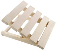 ELIGA Sauna headrest, wooden, 400 × 370 mm, infinitely adjustable - Sauna Headrest