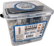STROXX Set of universal dowels in plastic box, 375 pieces - Anchors