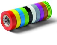 Schüller Eh'klar 10 ks elektroizolačních pásek VOLT, 10 barev, 15 mm × 10 m - Electrical Tape