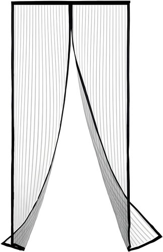 Vergionic 7457 Magnetic insect net, 120 × 230 cm, black - Insect Screen - Main image