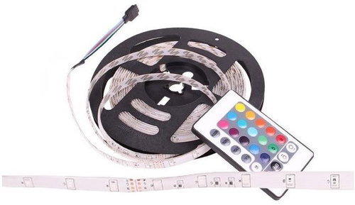 Alum LED strip 5 meters - RGB - LED Light Strip - Main image