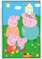 CARBOTEX Baby blanket microplush Peppa Pig, 150 × 200 cm - Blanket