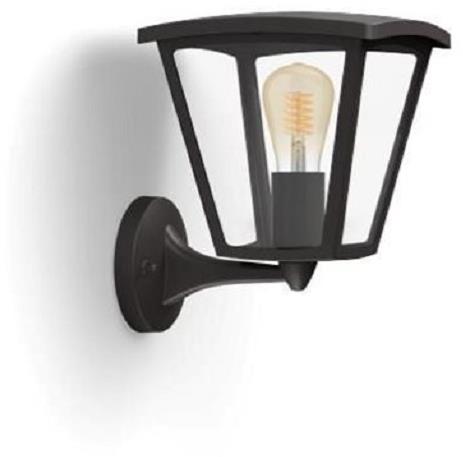 Philips Hue Inara White E27 outdoor wall lantern, black - Ceiling Light - Main image
