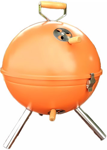 AFF Portable round mini grill orange - Grill - Main image