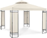 Uniprodo Garden gazebo / folding tent 3 × 3 × 2,6 m cream - Garden Gazebo