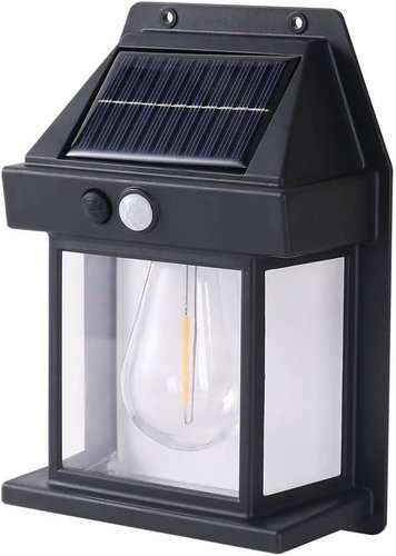 Outdoor solar wall light with motion sensor - Wall Lamp - Main image