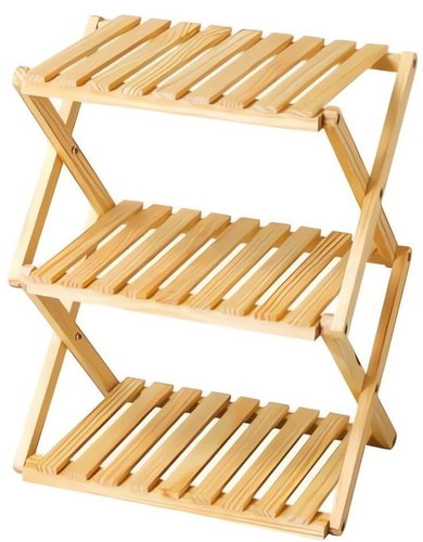 AFF 3913 Bambusový skládací botník - Shoe Rack - Main image