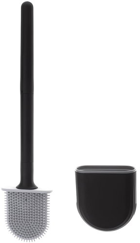 KIK KX5227 Silicone toilet brush black - Toilet Brush - Main image