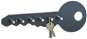 ZELLER Věšák na klíče nástěnný motiv klíč, šedý 35 × 4 × 12 cm - Věšák na klíče
