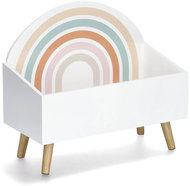 ZELLER Children's toy storage box rainbow 58 × 28 × 52 cm - Storage Box