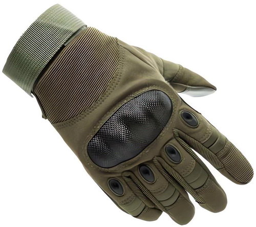 Trizand 21771 Tactical gloves size. L khaki - Work Gloves - Main image