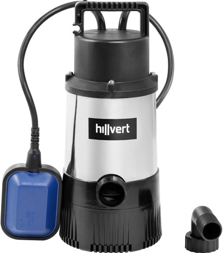 Hillvert Steel Submersible Garden Pump 5.5 m3/h, 800 W, up to 7 m - Submersible Pump - Main image