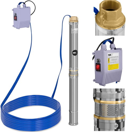MSW Pump for deep wells and boreholes, 3800 lhr. up to 39 m - Submersible Pump - Main image
