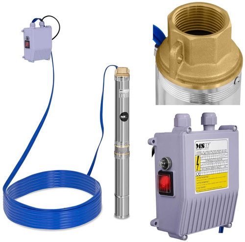 MSW Pump for deep wells and boreholes, 3800 lhr. up to 28 m - Submersible Pump - Main image