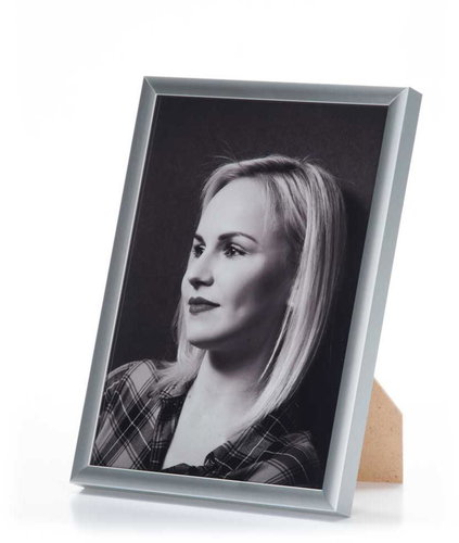 Rameckynafoto.cz Houston 21 × 30 cm frame silver mat, metal - Photo Frame - Main image