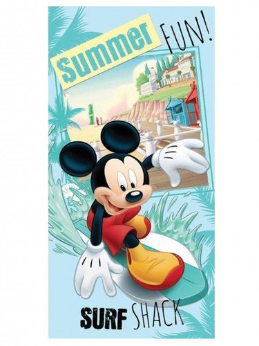 Faro Dětská osuška 70 × 140 cm Mickey Mouse 03 Surf modrá - Bath Towel - Main image