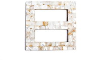 Eurofirany Ozdobný úchyt na závěsy U 832 světlý - Curtain Tie Back