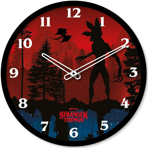 Netflix Clock Stranger Things: Scene - Wall Clock - Main image