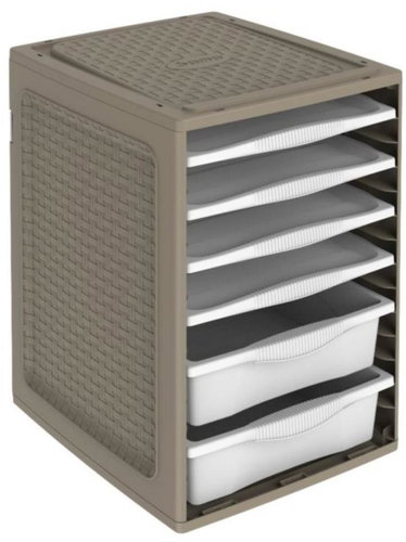 BAMA Ordino clothes storage box, brown - Storage Box - Main image