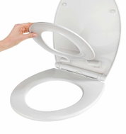Wenko Toilet seat with child cover, with free fall mechanism - Toilet Seat